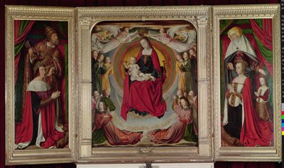 The Bourbon Altarpiece, c.1498 by Master of Moulins